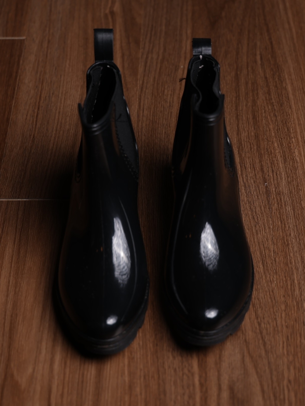 Black Glossy Capelli New York Rain Boots